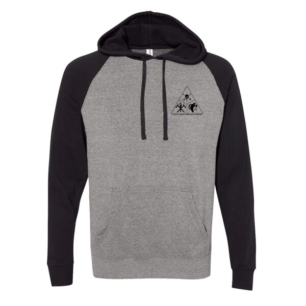 Raglan Hooded Sweatshirt - Unisex Thumbnail